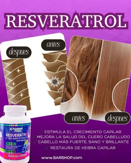 🔥RESVERATROL PREMIUM🍇🌟 JUVENTUD Y VITALIDAD QUE NECESITAS
